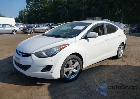 2011 Hyundai Elantra Gls/Limited z USA, uszkodzony, nr VIN 5NPDH4AE8BH054714